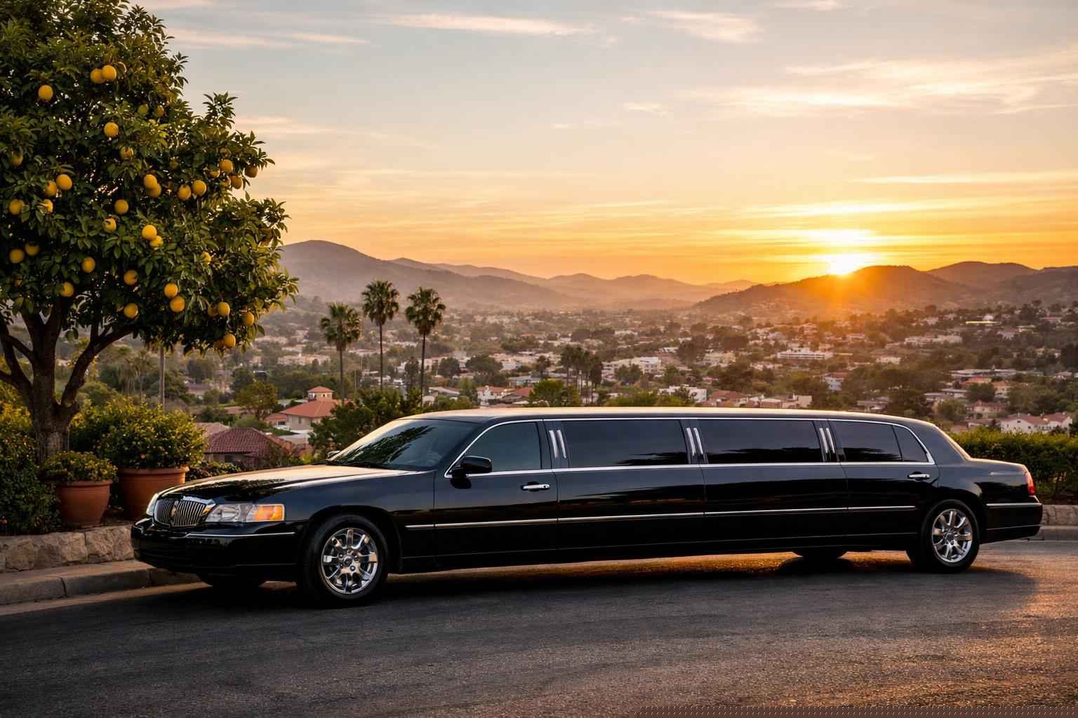Black Limo Rental Prices In Lemon Grove Ca