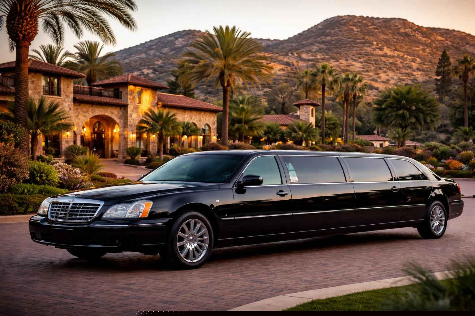 Black Limo Rental Services In Alpine California
