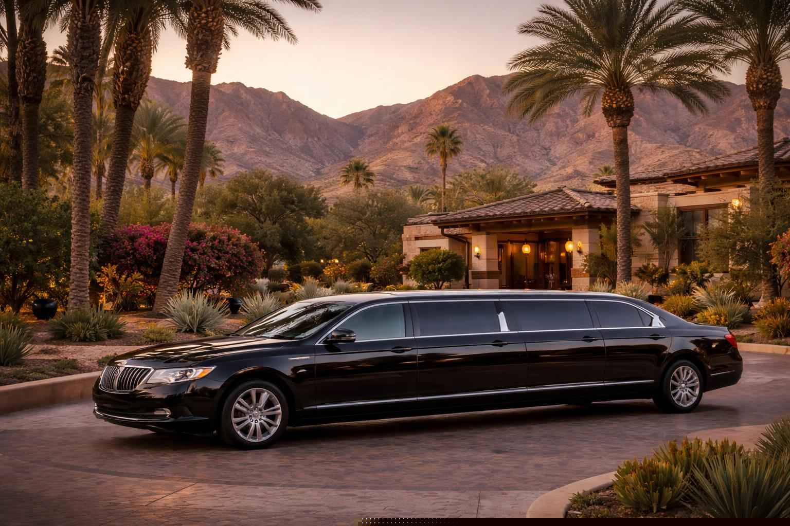 Black Limo Rental Services In Borrego Springs California