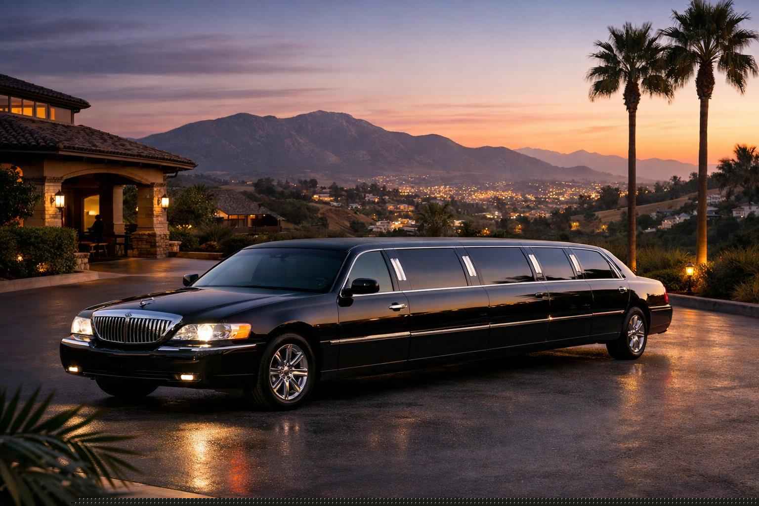 Black Limo Rental Services In Escondido California
