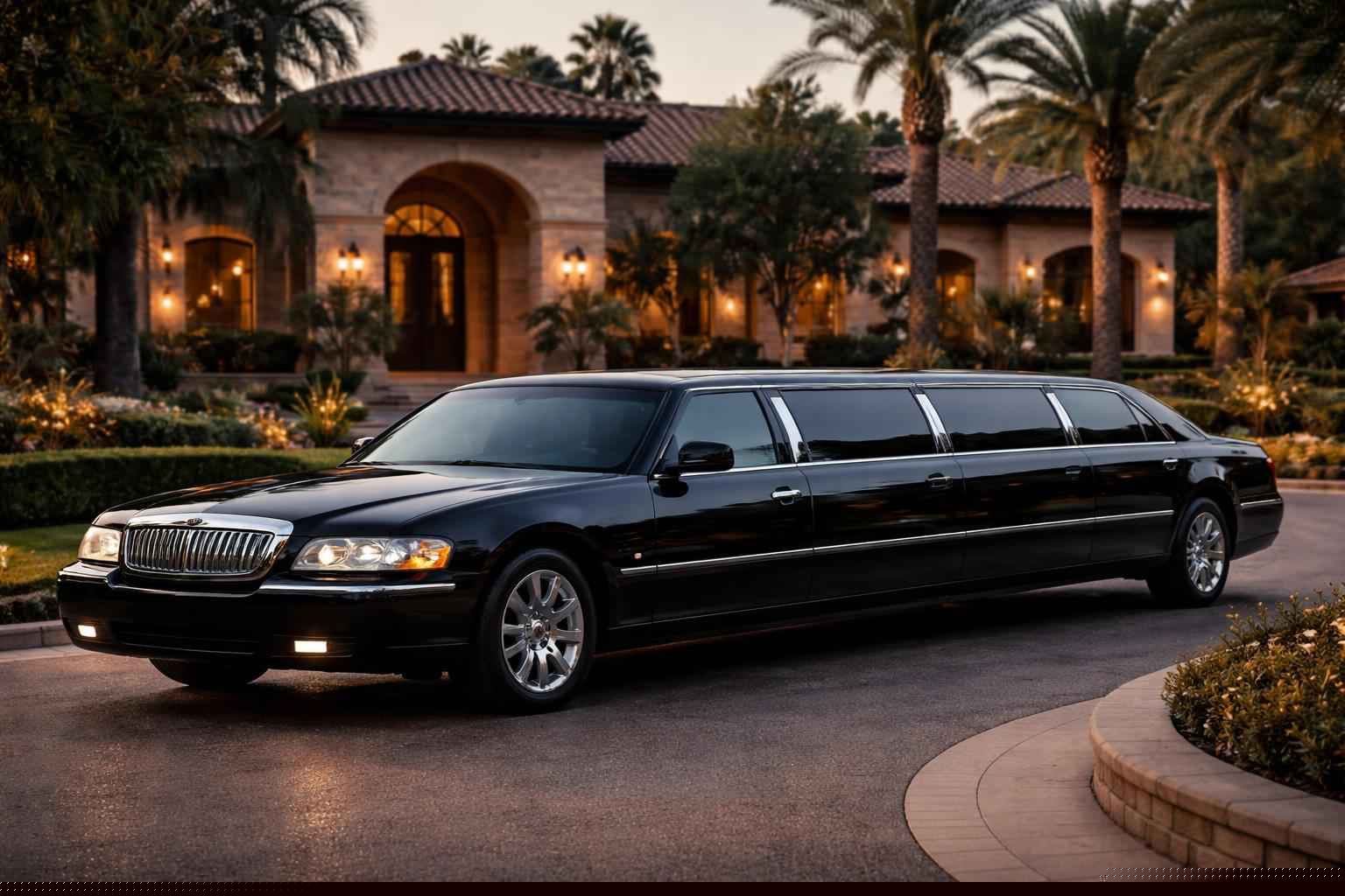 Black Limo Rental Services In Fairbanks Ranch Ca