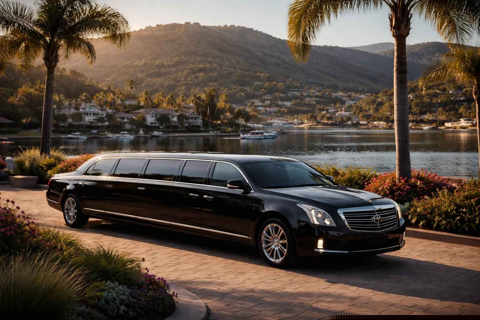 Black Limo Rental Services In Lake San Marcos California