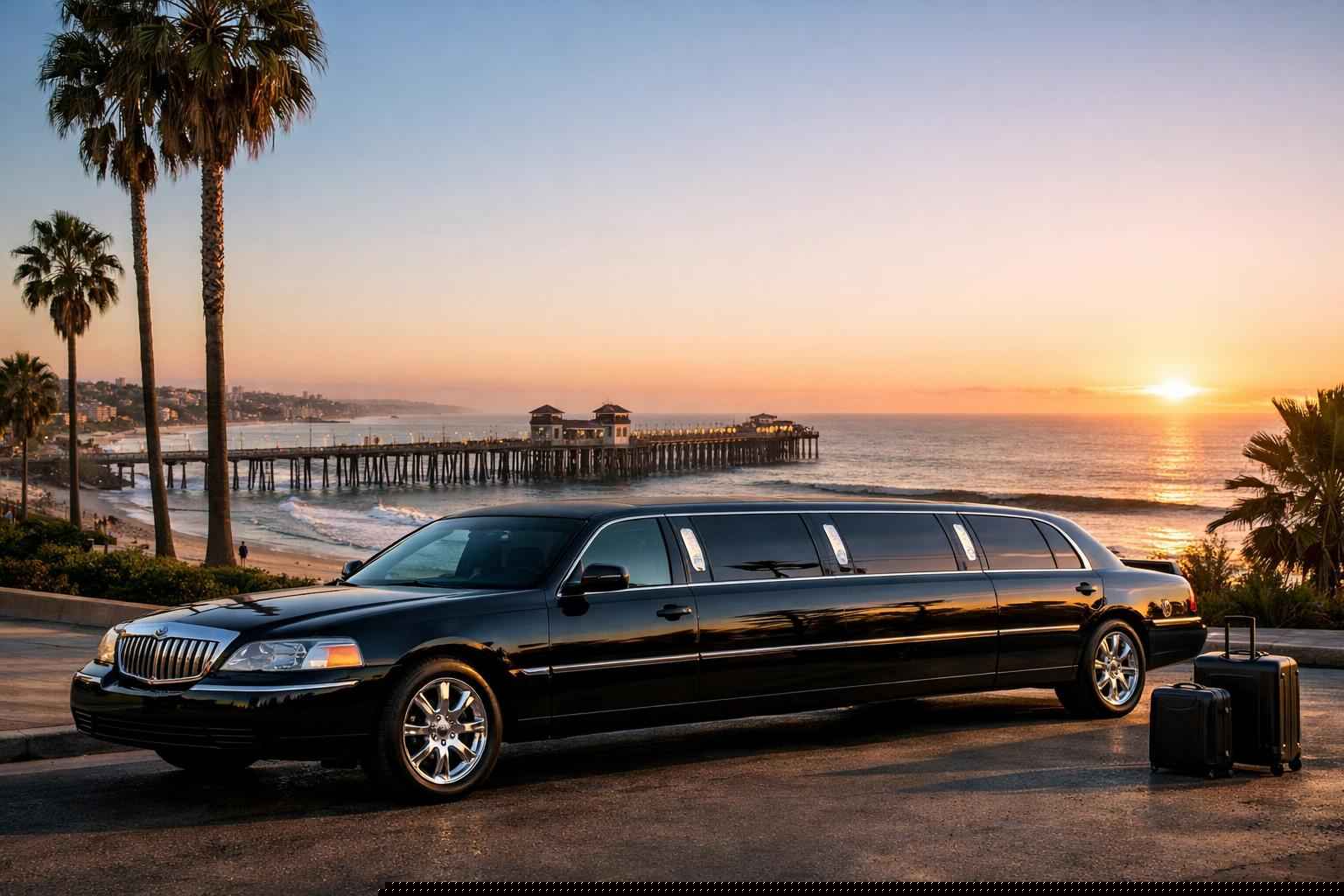 Black Limo Rental Services In Oceanside California