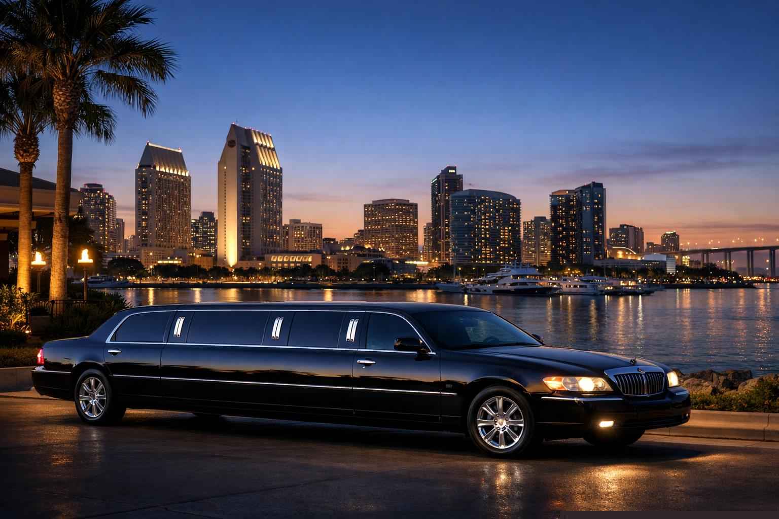 Black Limo Rental Services In San Diego California