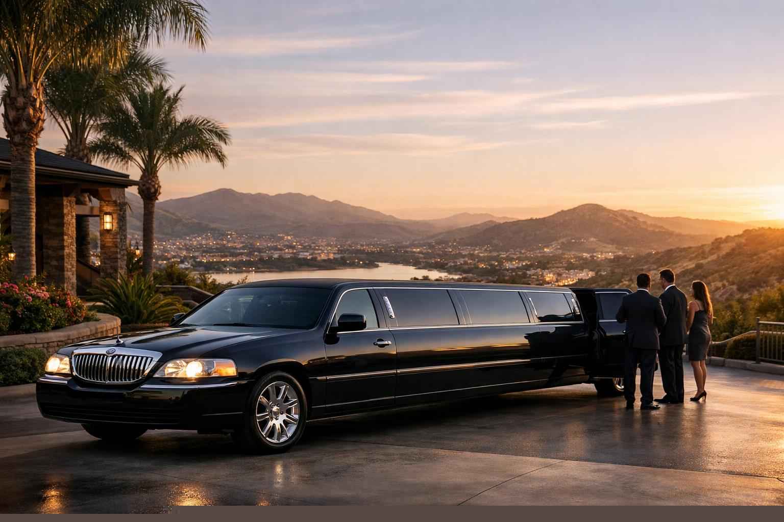 Black Limo Rental Services In San Marcos California