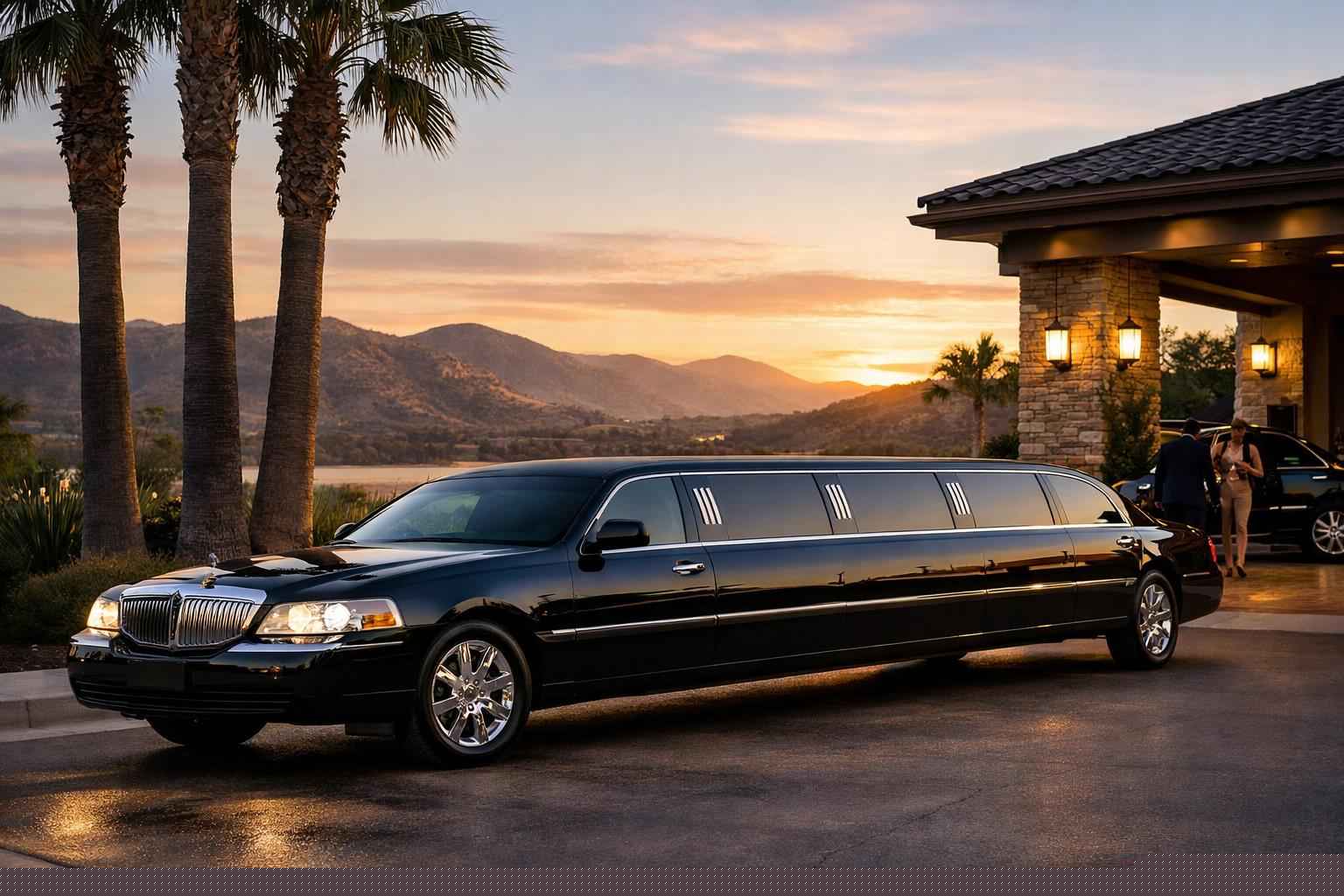 Black Limo Rental Services In Santee California