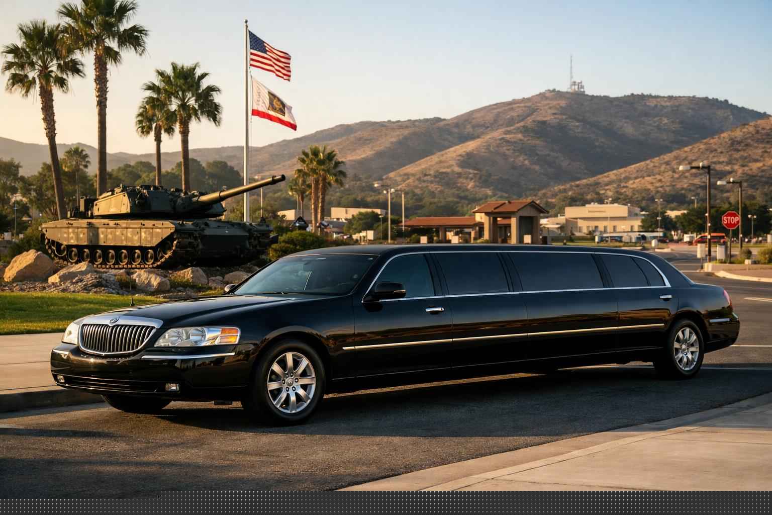 Black Limo Rental In Camp Pendleton Mainside California Black Limo Service Camp Pendleton Mainside Ca