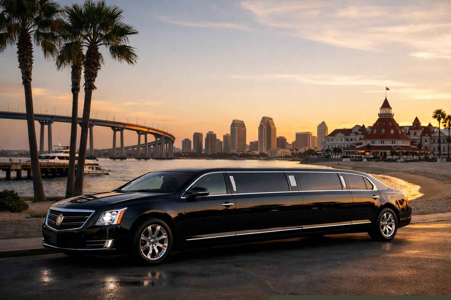 Black Limo Service Coronado Ca