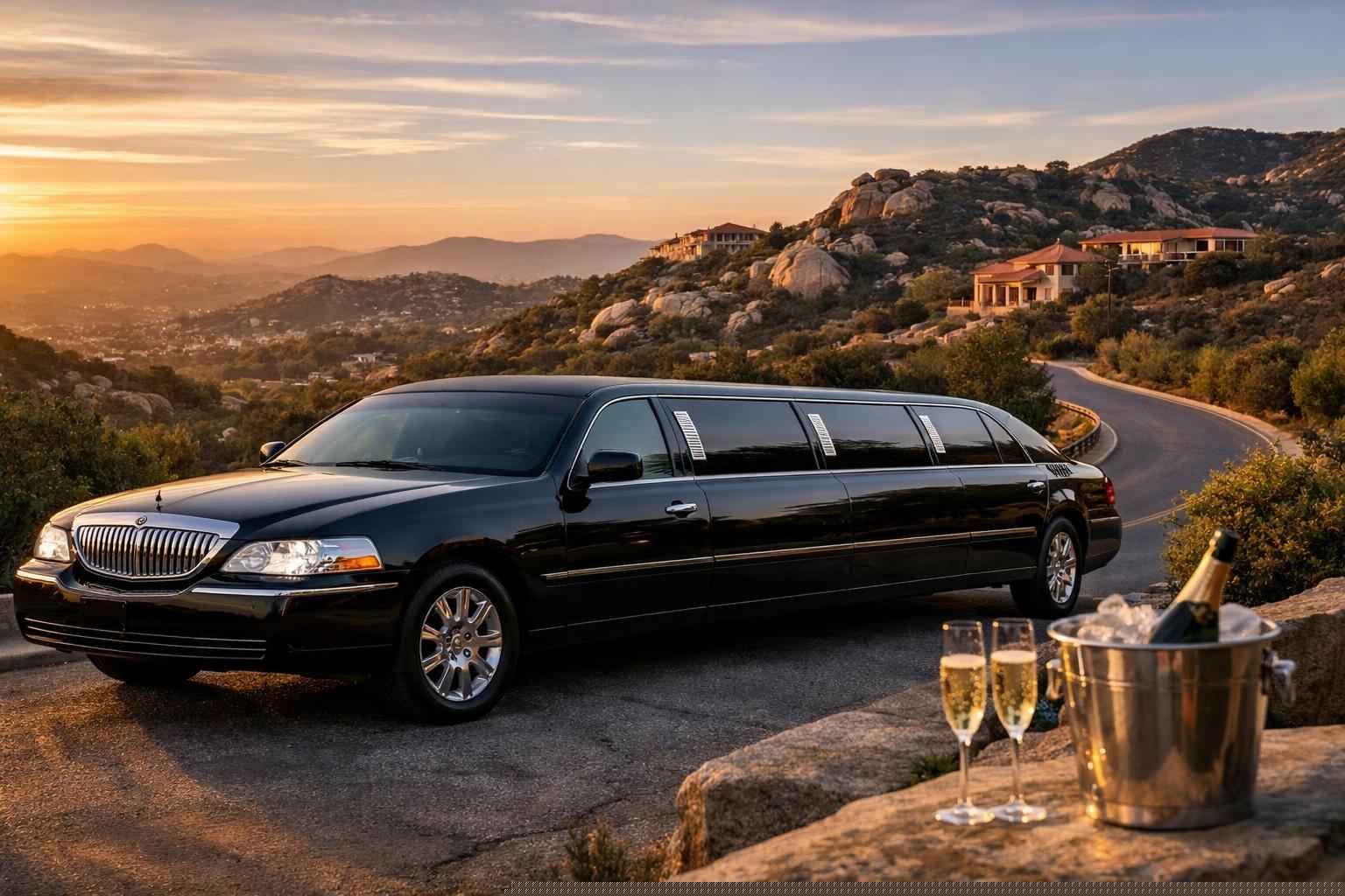 Black Limo Rental In Granite Hills California Black Limo Service Granite Hills Ca