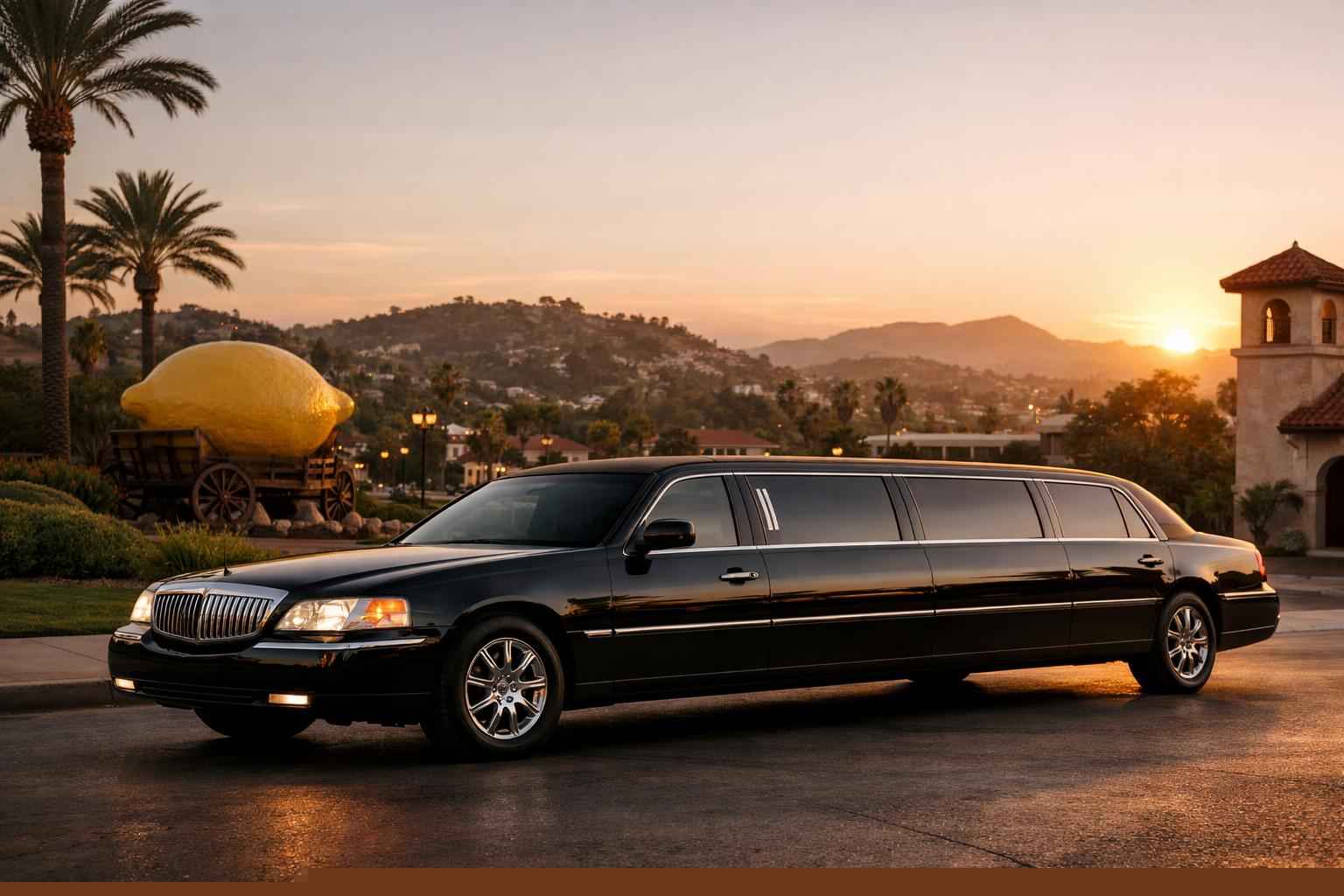Black Limo Service Lemon Grove Ca