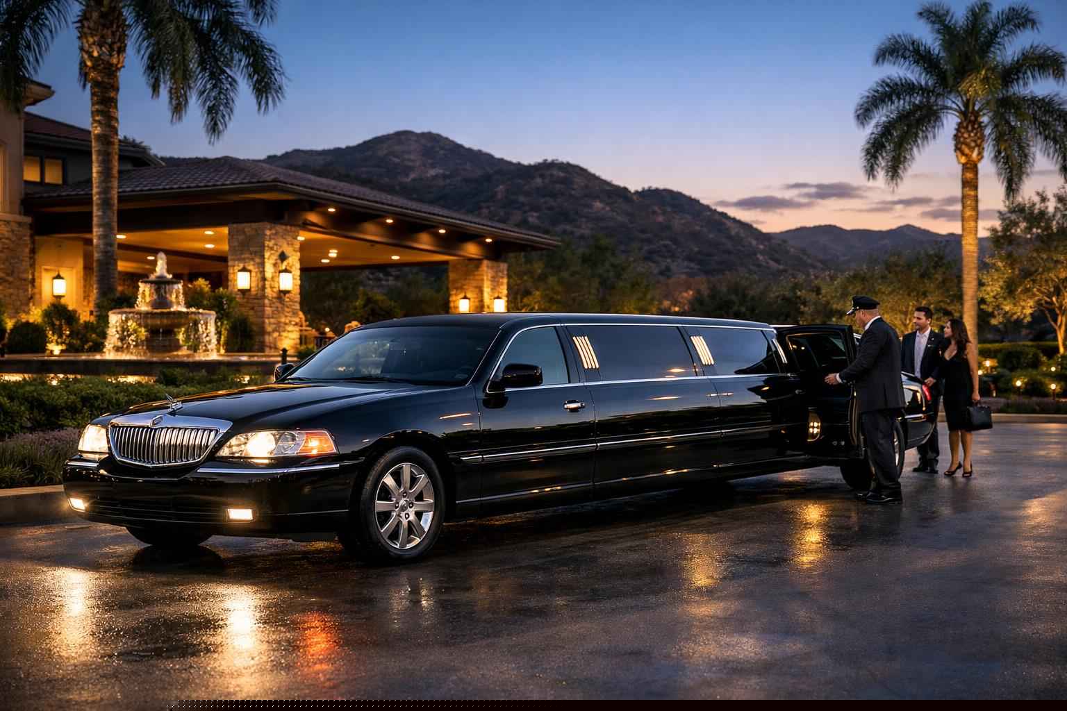 Black Limo Rental In Poway California Black Limo Service Poway Ca