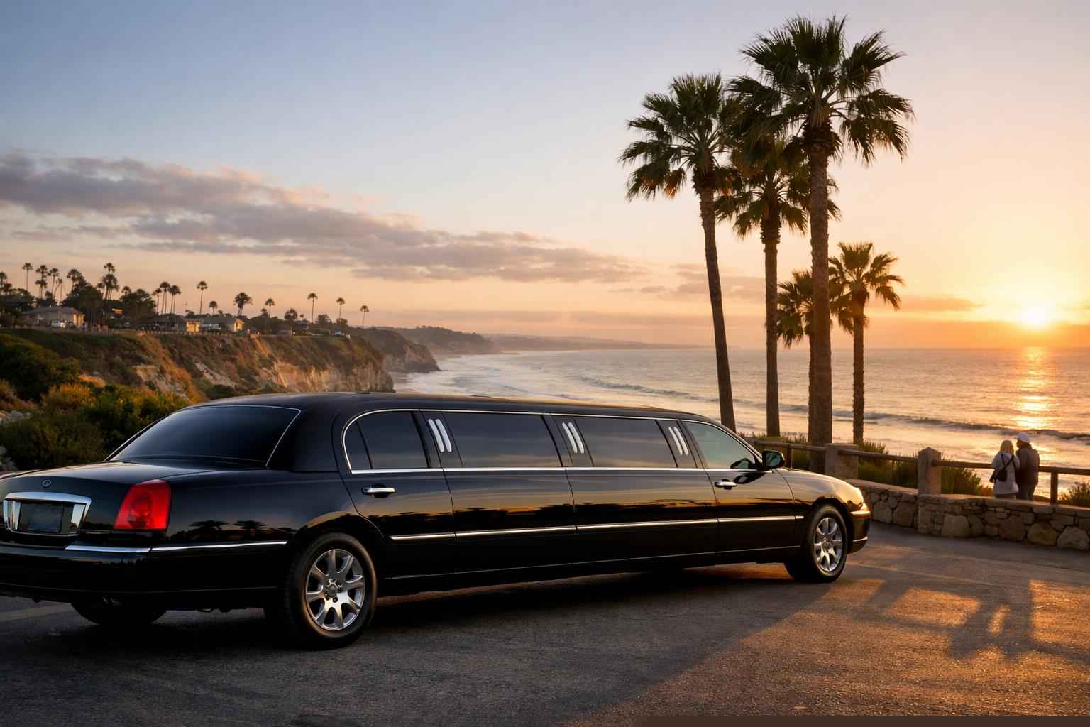 Black Limo Service Solana Beach Ca