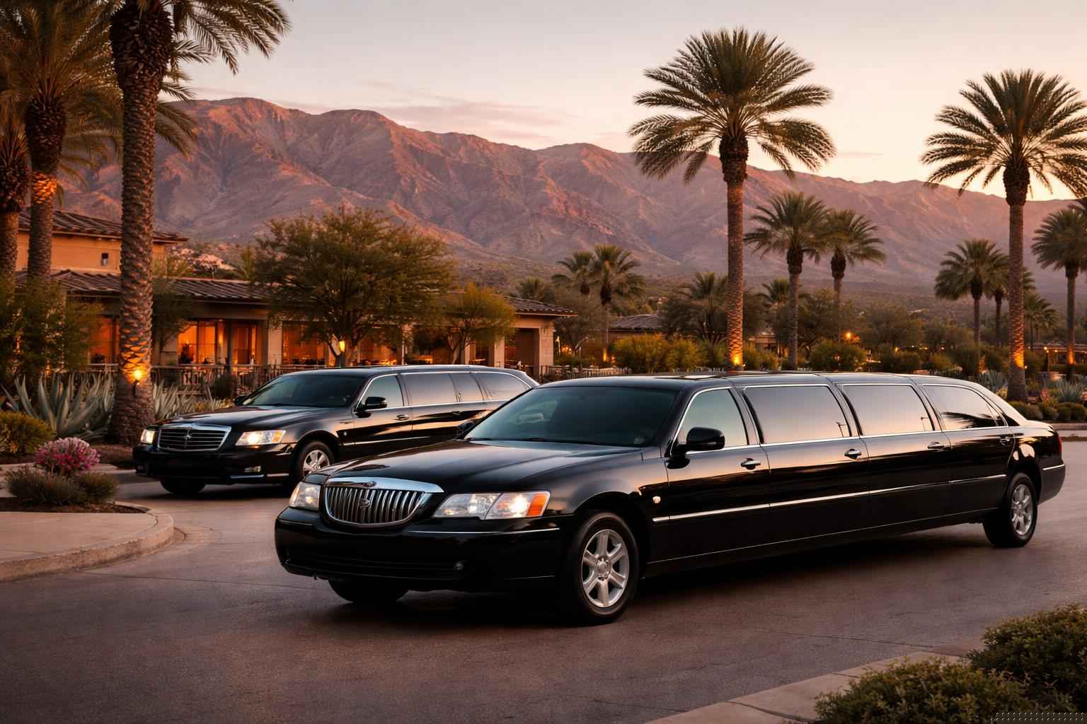 Black Limousines In Borrego Springs California