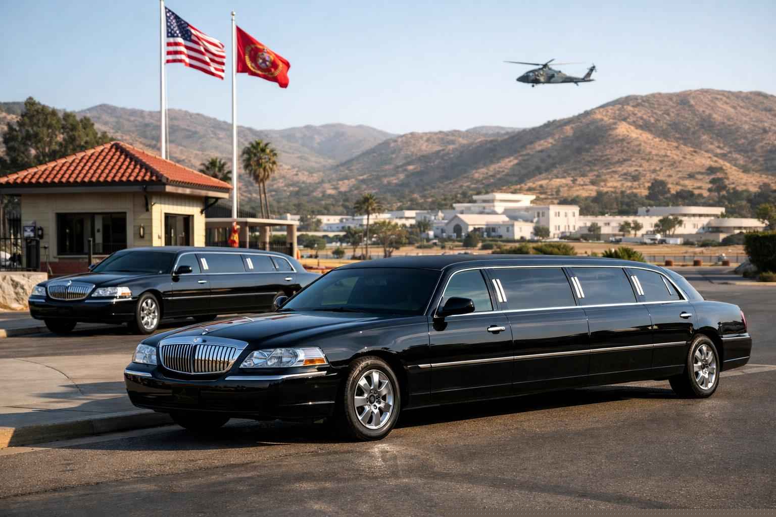 Black Limo Rental In Camp Pendleton Mainside California Black Limousines In Camp Pendleton Mainside California