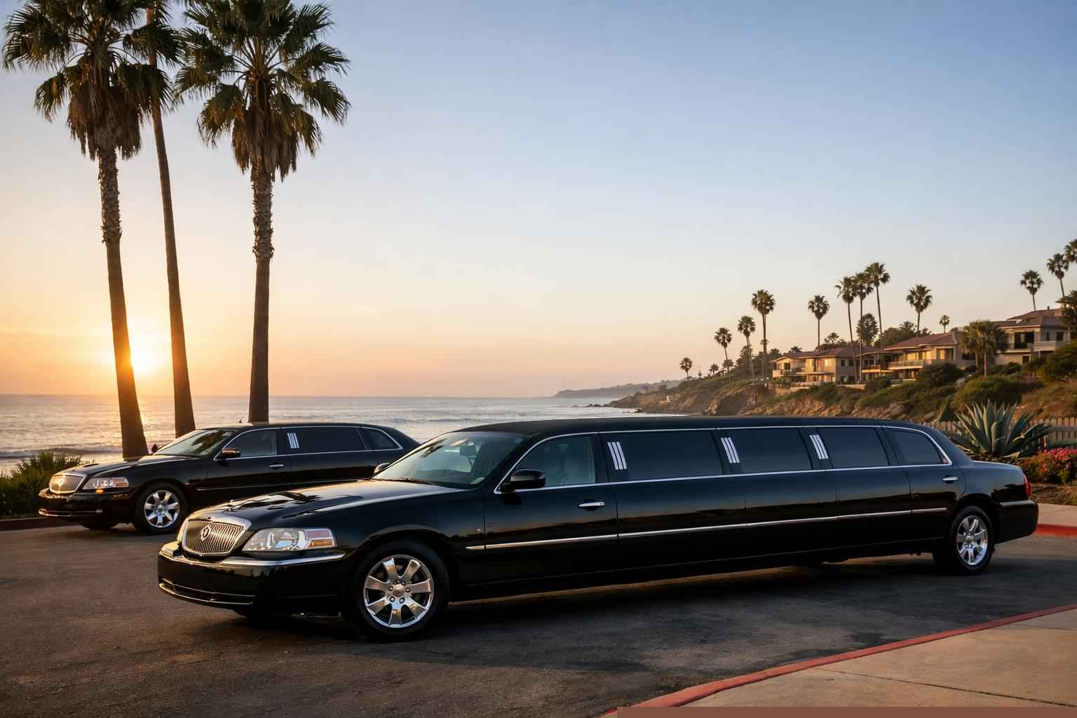 Black Limousines In Carlsbad California