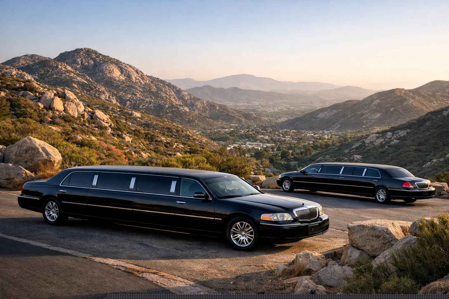 Black Limo Rental In Granite Hills California Black Limousines In Granite Hills California