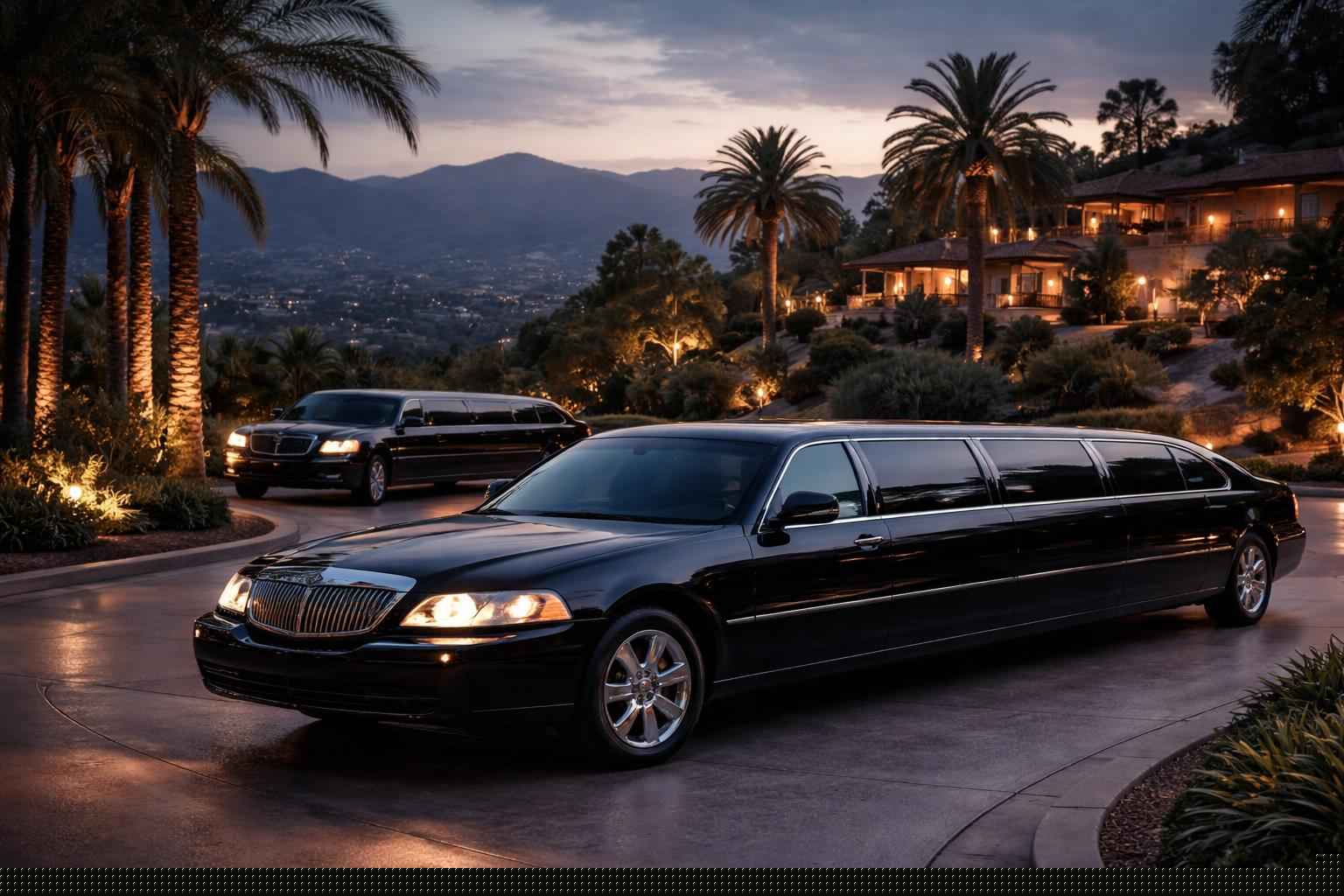 Black Limousines In Jamul California