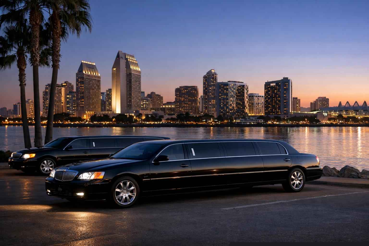 Black Limousines In San Diego California