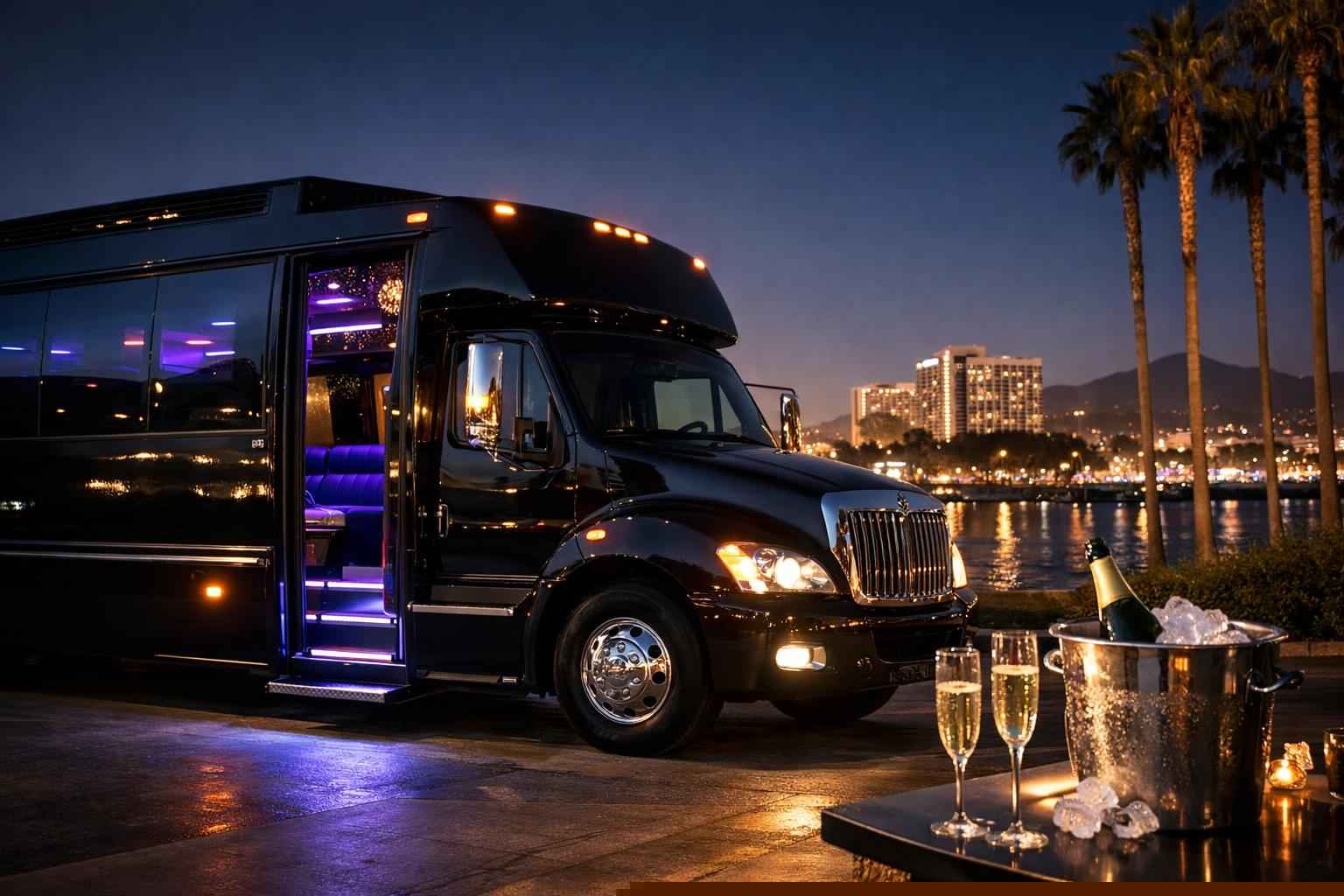 Black Party Bus Rental In Chula Vista California Black Party Bus Rental Chula Vista Ca