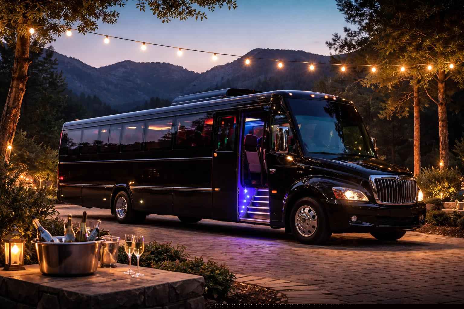 Black Party Bus Rental In Alpine California Black Party Bus Rental Near Me Alpine Ca
