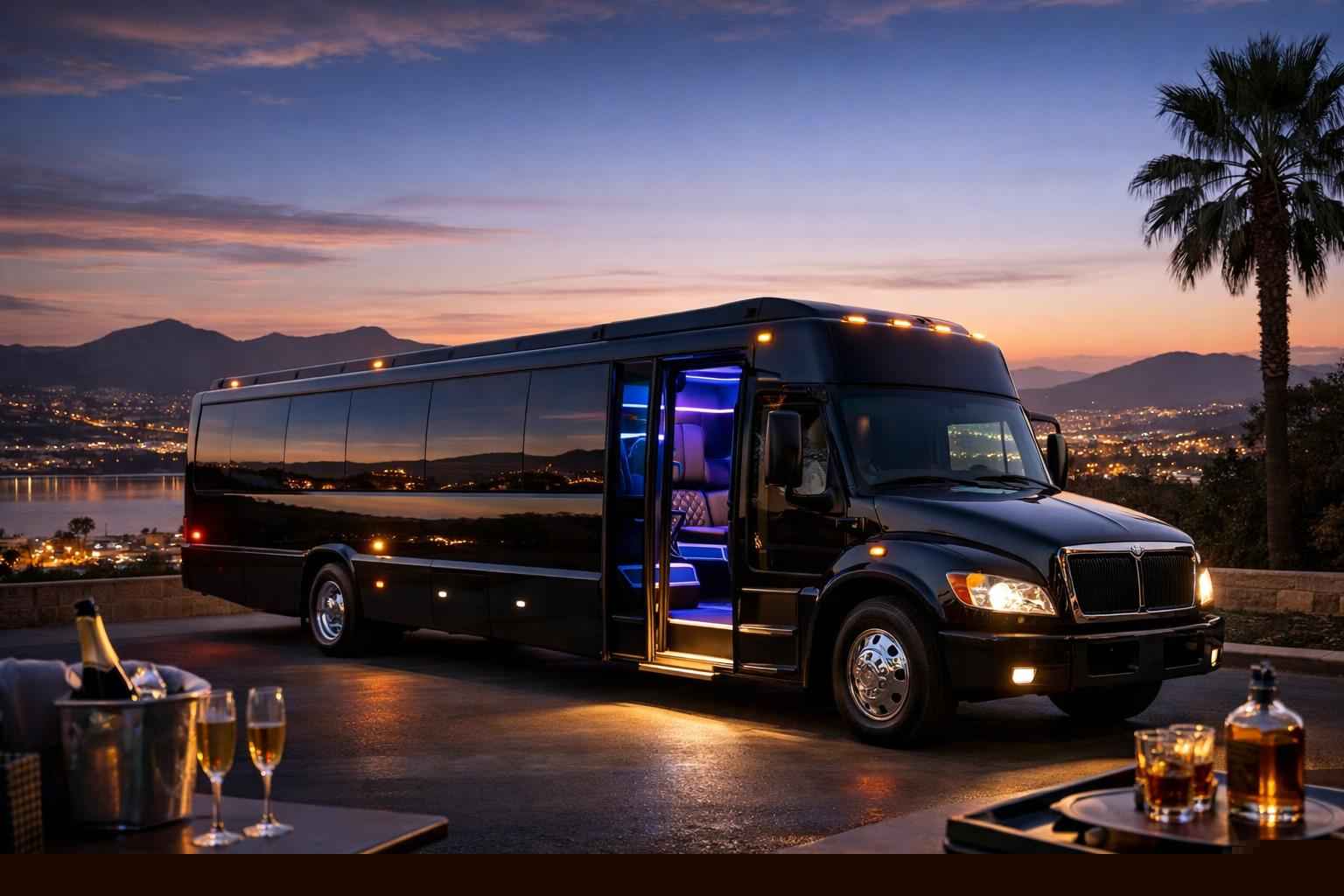 Black Party Bus Rental Near Me San Marcos Ca