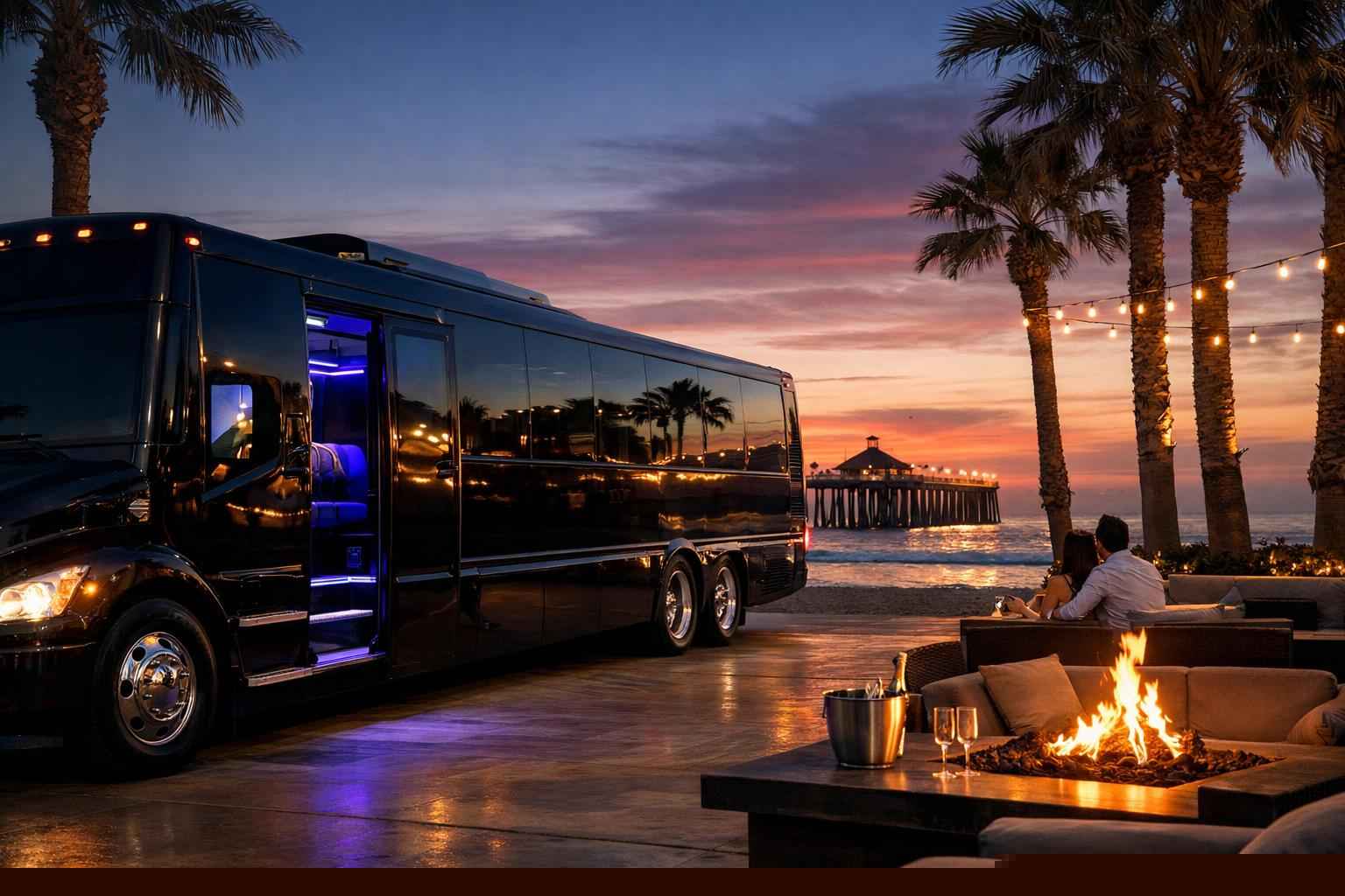 Black Party Bus Rental In Imperial Beach California Black Party Bus Rental Prices In Imperial Beach Ca