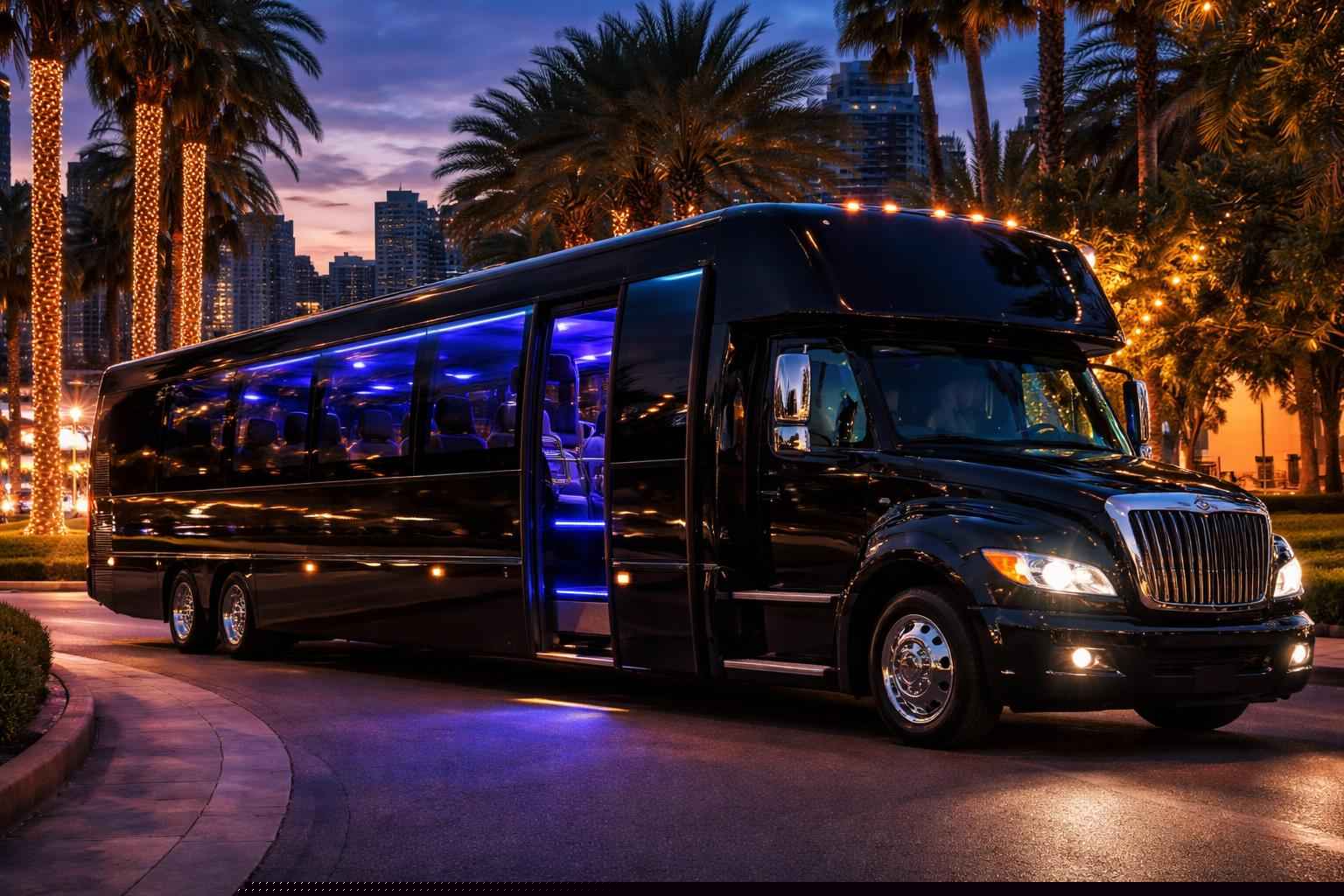 Black Party Bus Rental In Bostonia California Black Party Bus Rental Services In Bostonia California
