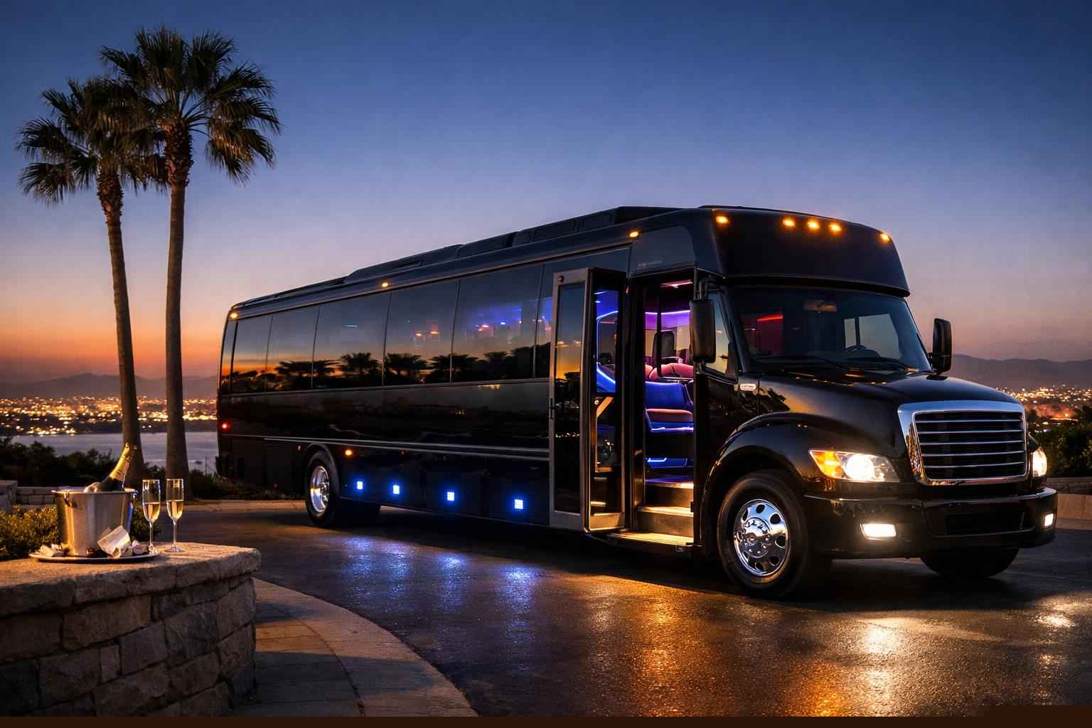 Black Party Bus Rental In Chula Vista California Black Party Bus Rental Services In Chula Vista California