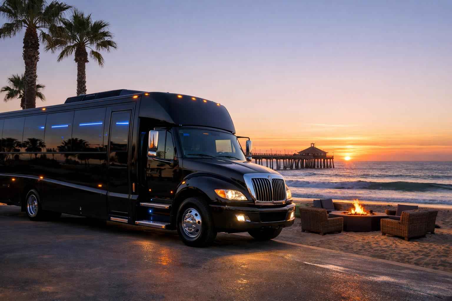 Black Party Bus Rental In Imperial Beach California Black Party Bus Rental Services In Imperial Beach California