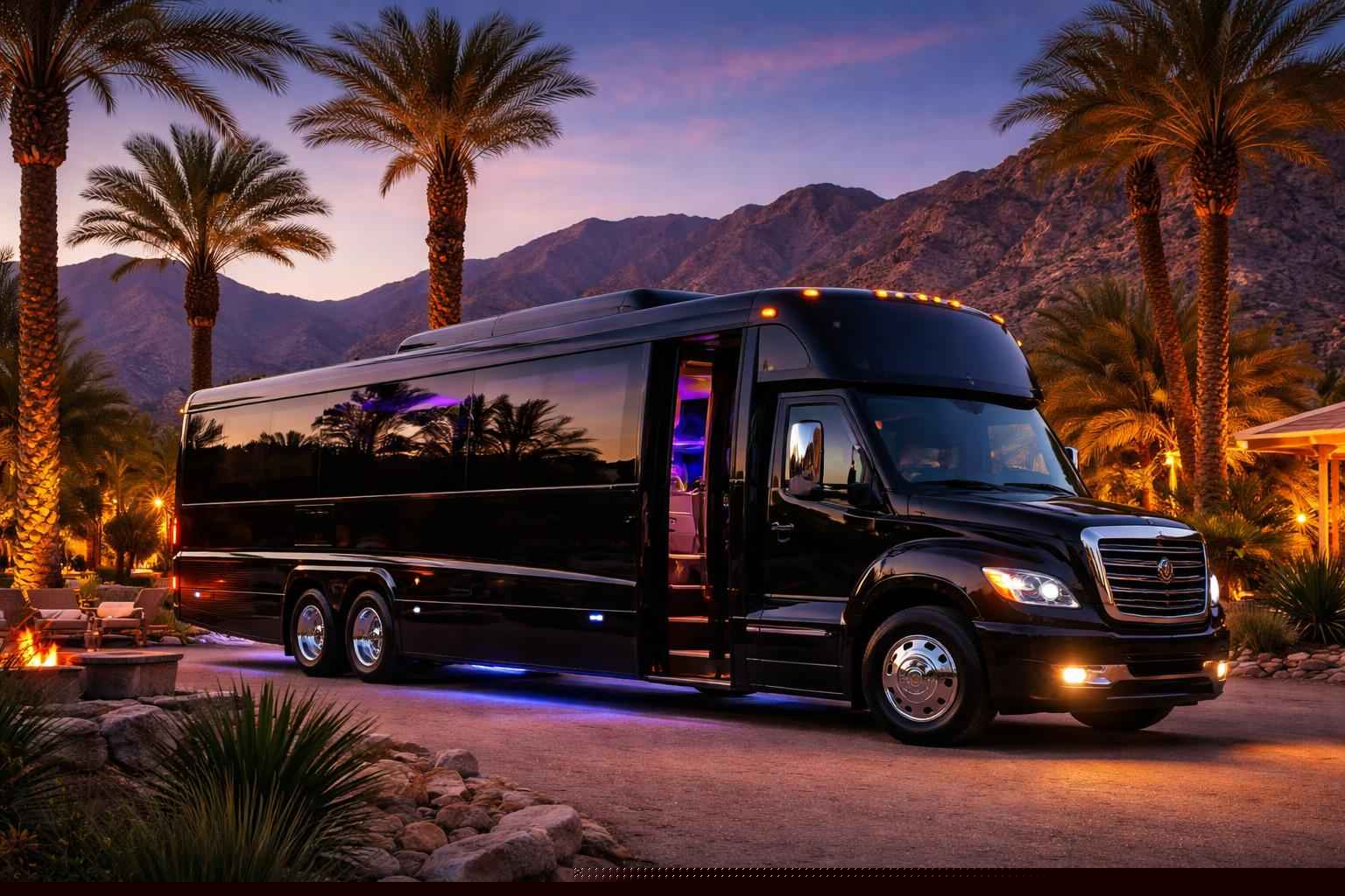 Black Party Bus Service Borrego Springs Ca