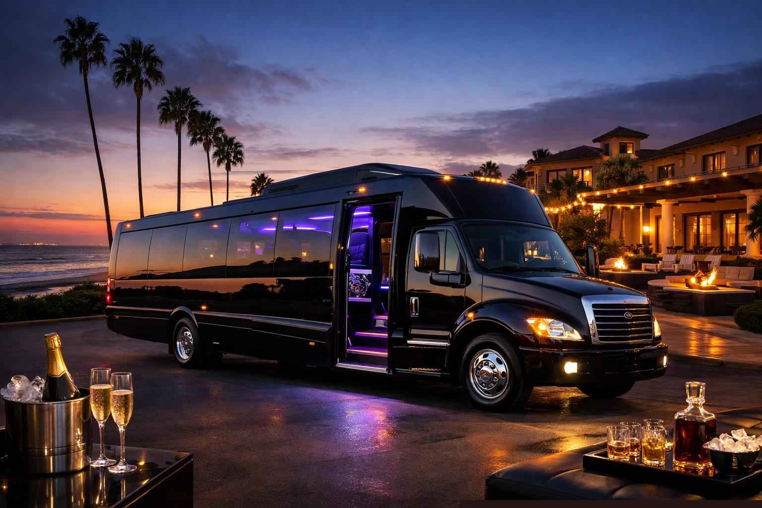 Black Party Bus Service Carlsbad Ca