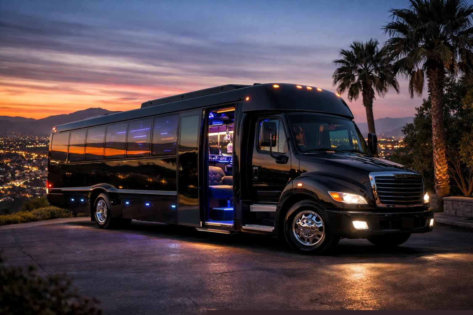 Black Party Bus Service El Cajon Ca