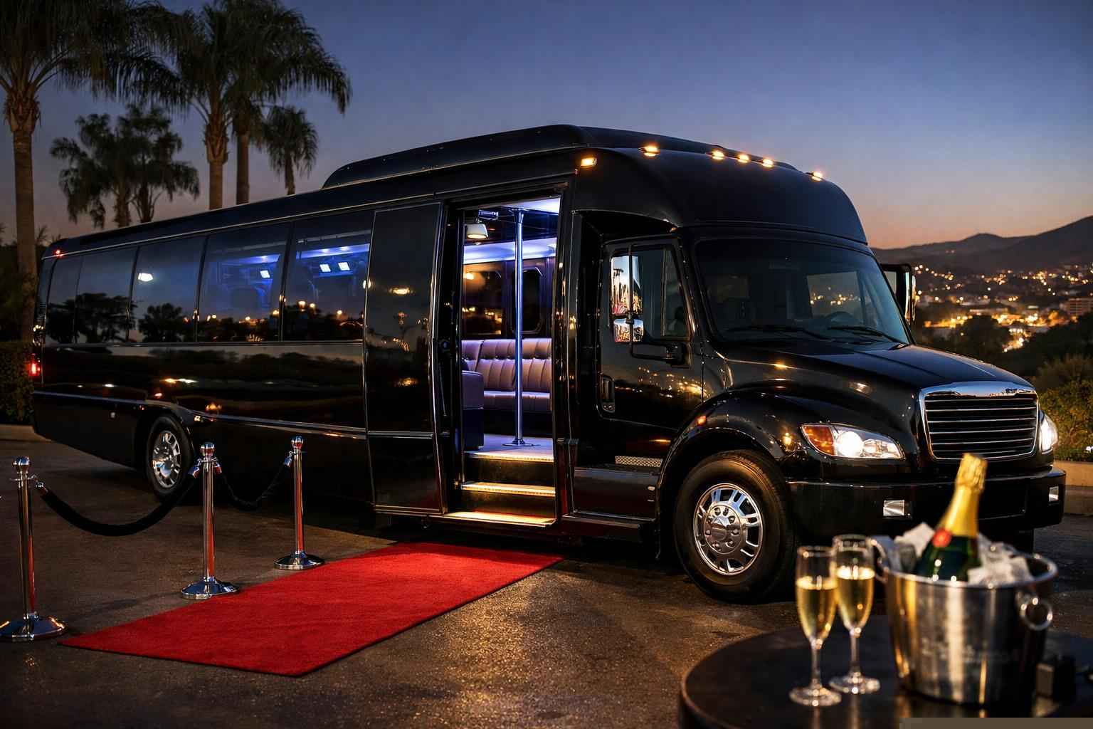 Black Party Bus Service Lemon Grove Ca