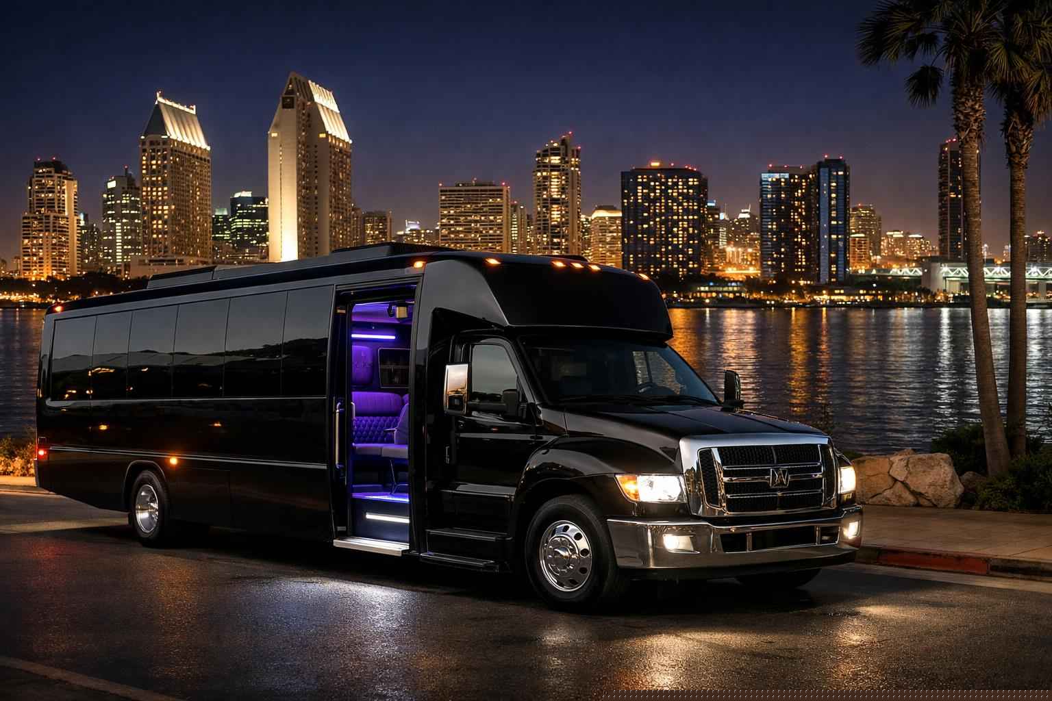 Black Party Bus Service San Diego Ca