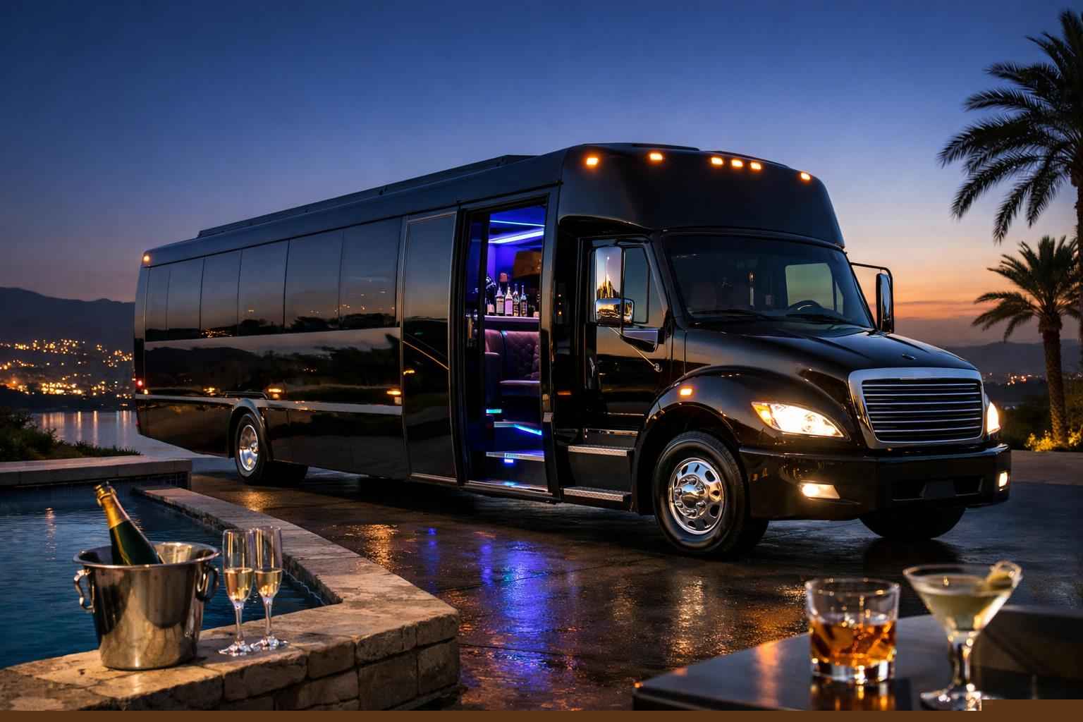 Black Party Bus Service San Marcos Ca