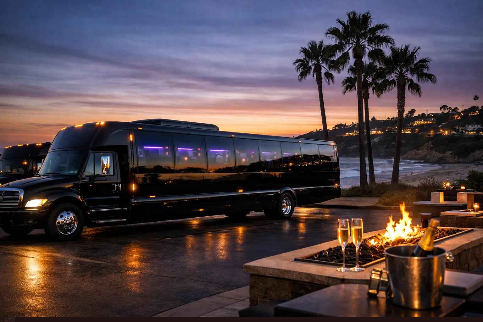 Black Party Buses In Carlsbad California