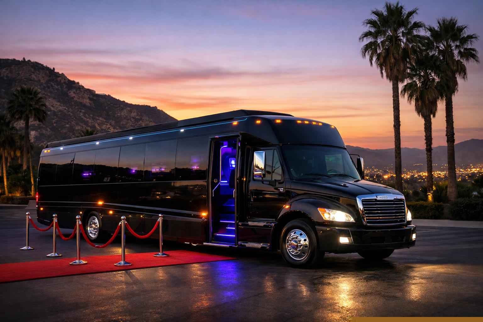 Black Party Buses In El Cajon California