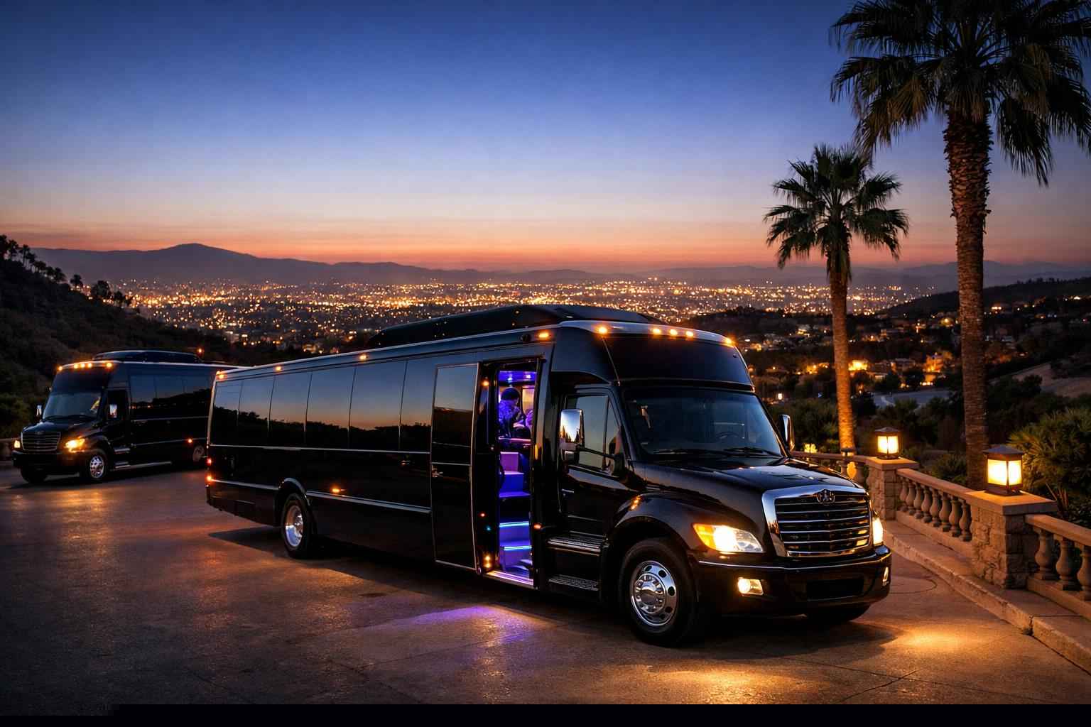 Black Party Buses In La Mesa California