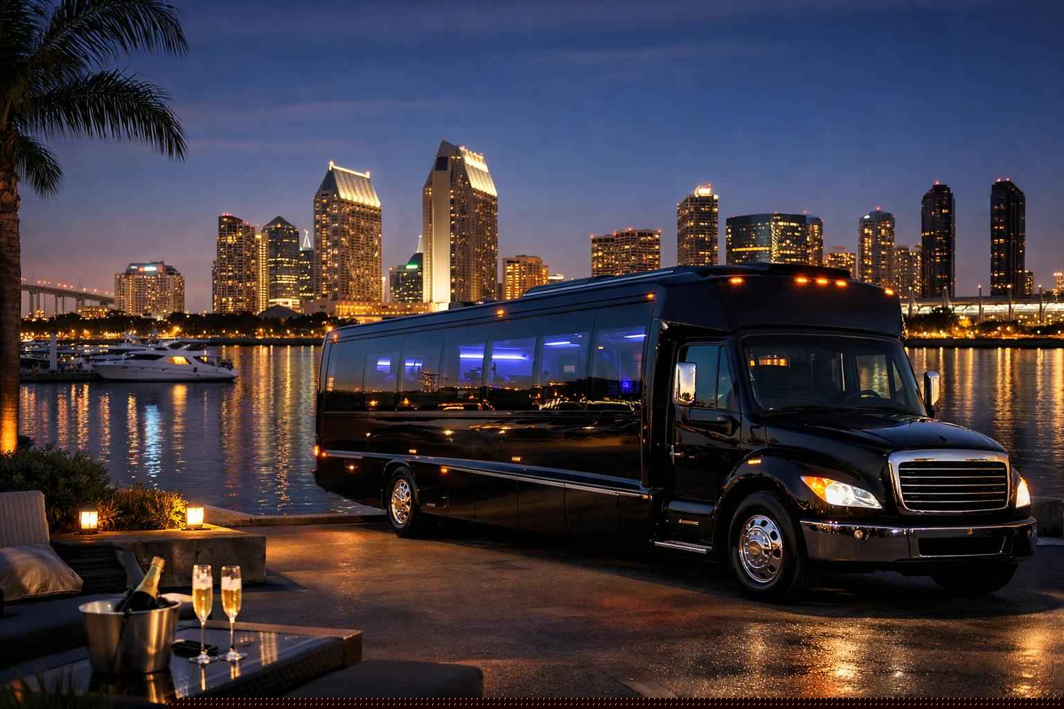 Black Party Buses In San Diego California