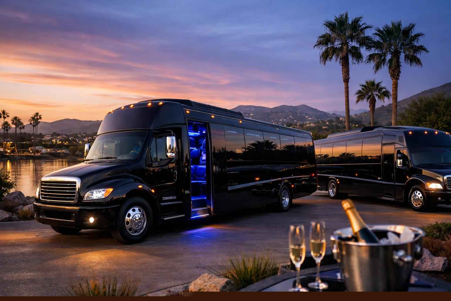 Black Party Buses In San Marcos California