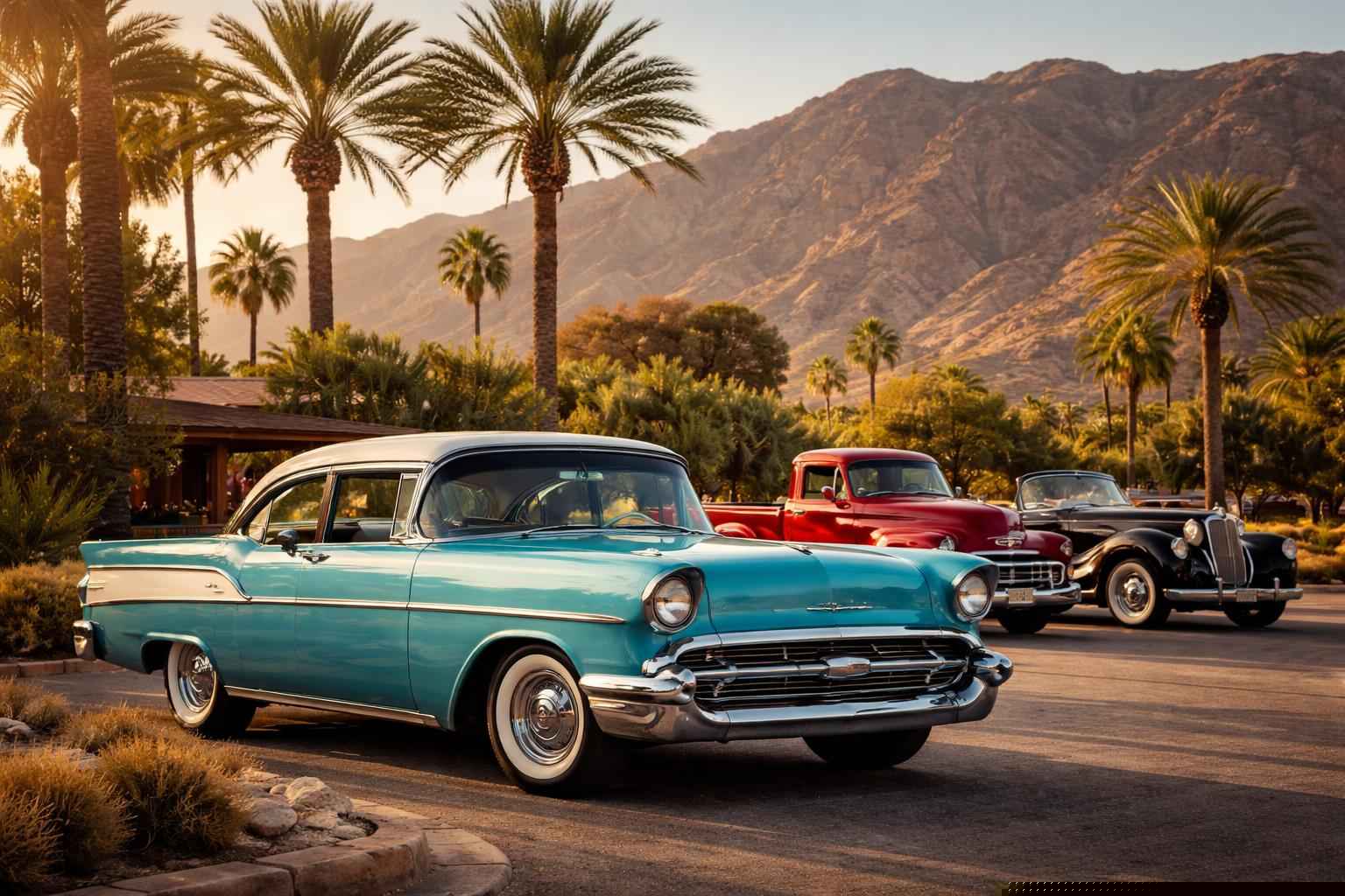 Borrego Springs California Antique Vehicles