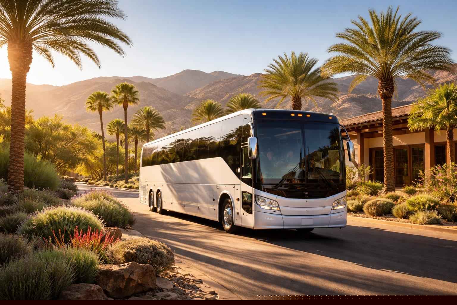 Borrego Springs California Charter Bus Service