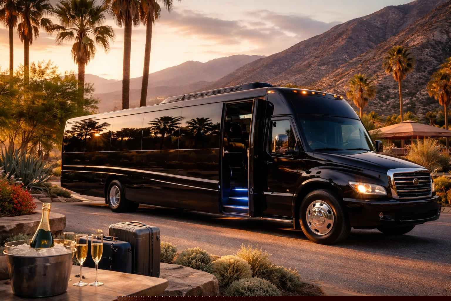 Borrego Springs California Limo Bus Service