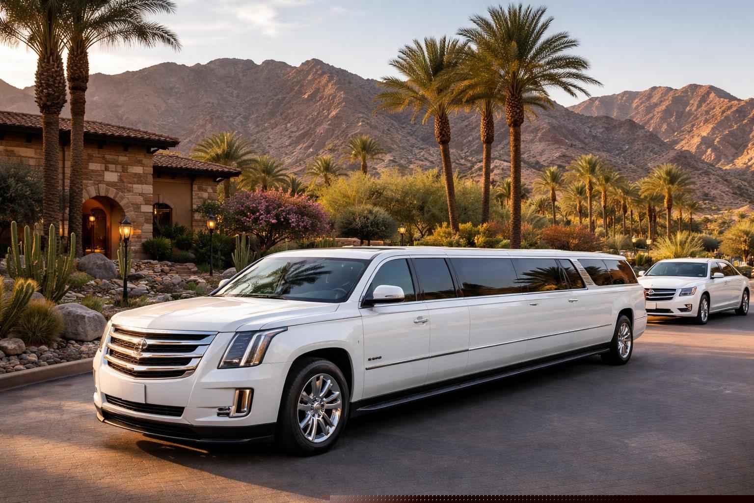 Borrego Springs California White Limos