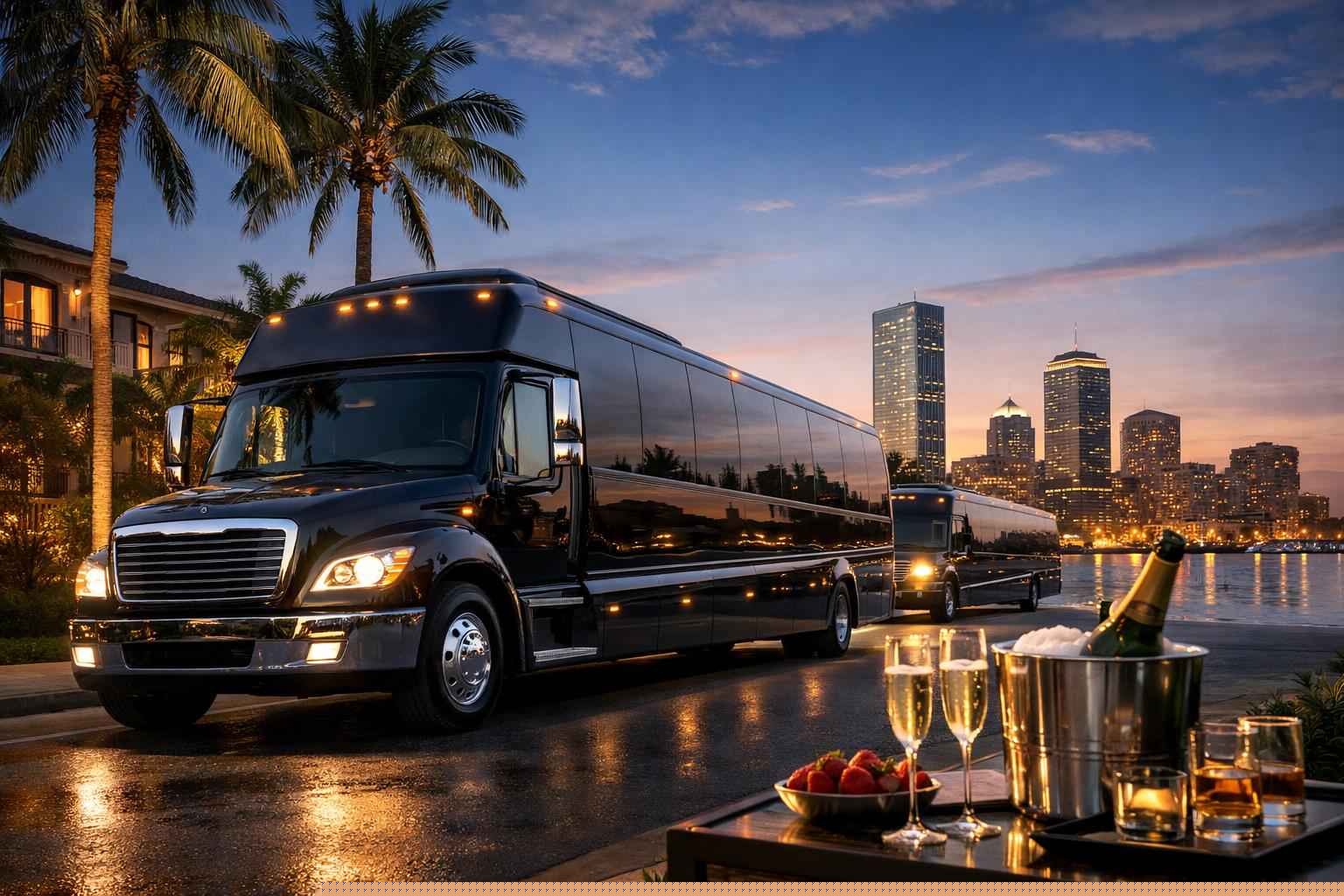 Bostonia California Limo Buses