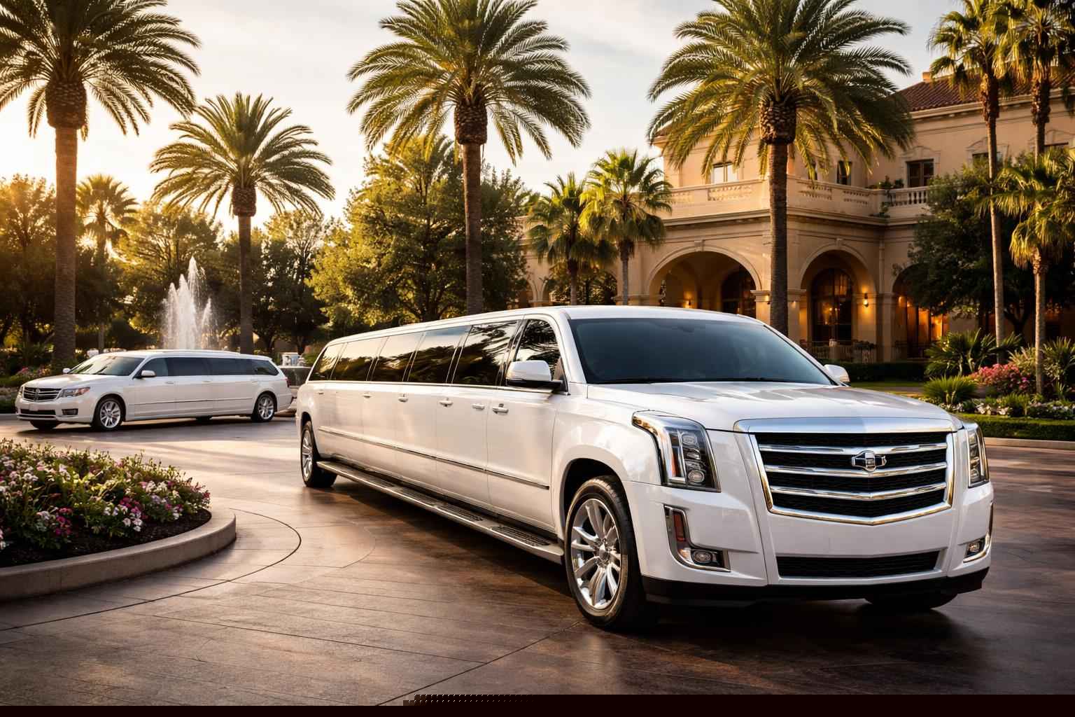 White Limo Rental In Bostonia California Bostonia California White Limos