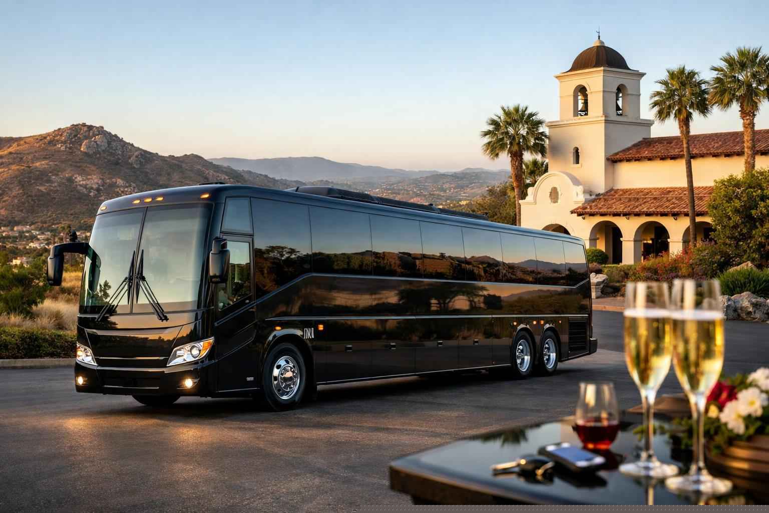 Bus Rental Escondido Ca