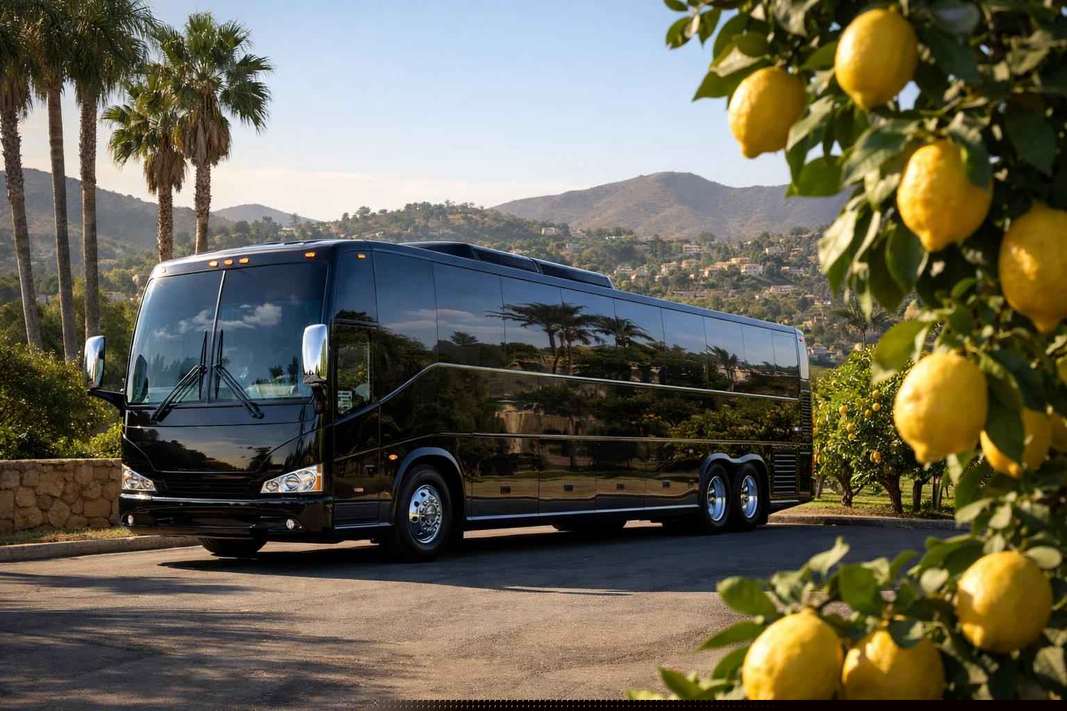 Bus Rental Lemon Grove Ca