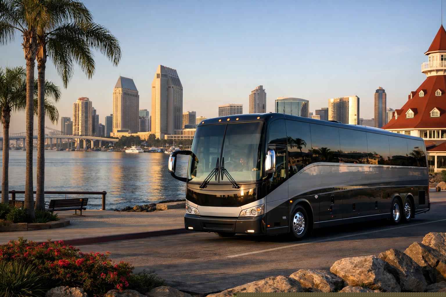 Bus Rental In Coronado California Bus Rental Near Me Coronado Ca