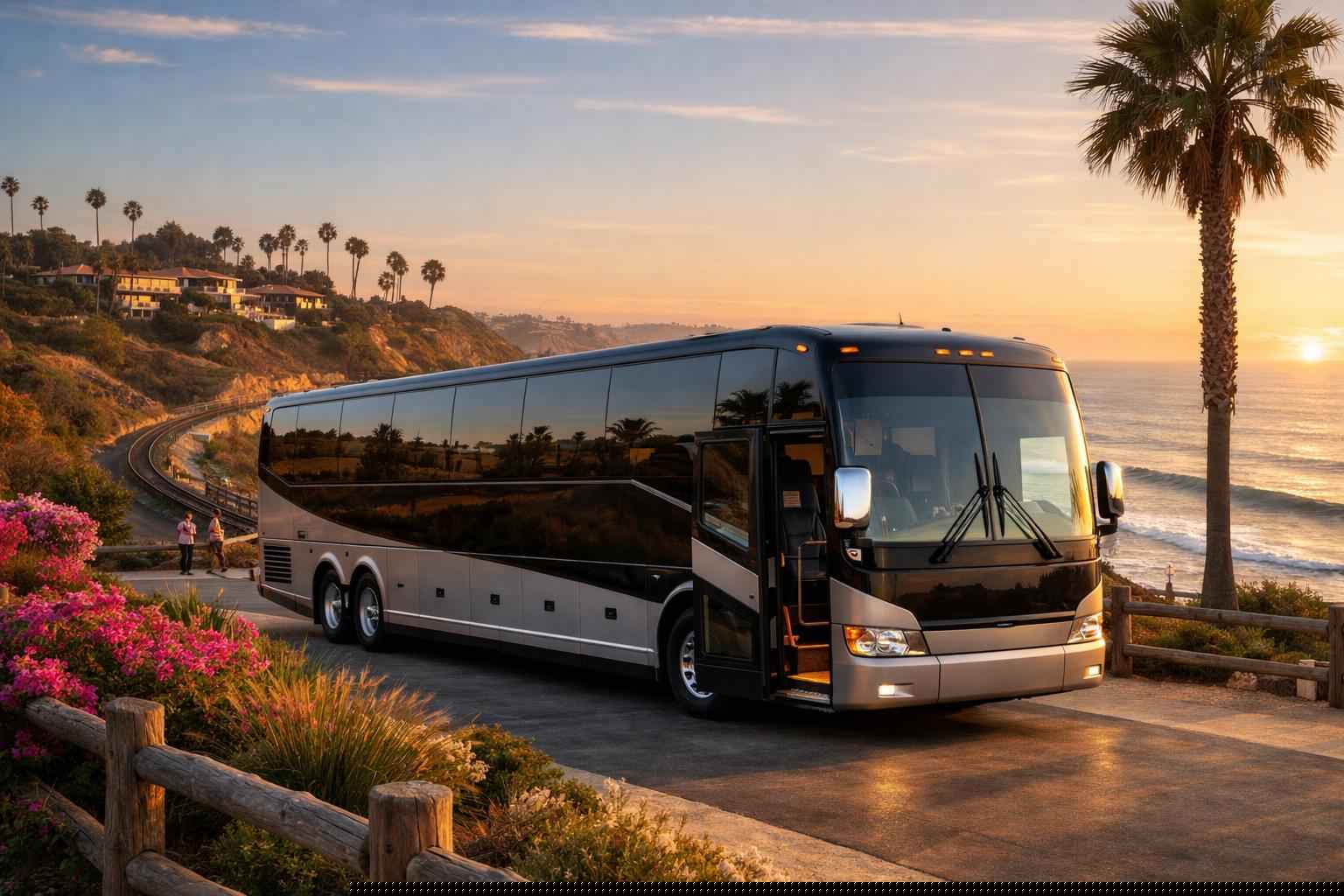 Bus Rental Near Me Del Mar Ca